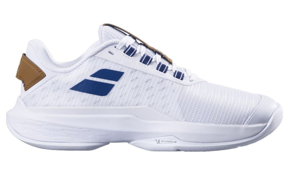 Женские теннисные кроссовки Babolat Jet Tere 2 Wimbledon All Court - white/blue navy