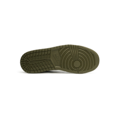Кроссовки Jordan 1 Low "Black Toe Medium Olive"
