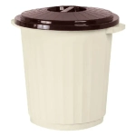 Бак 25л с крышкой (Слоновая кость)