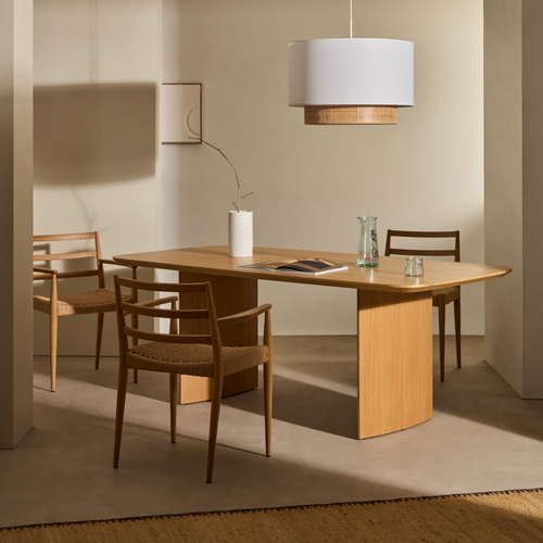 Прямоугольный кухонный стол из массива дуба - TITTO