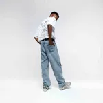 Джинсы Dissident Trademark голубые