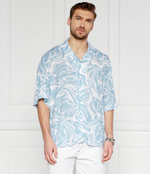 Рубашка Lapis_3 BOSS ORANGE - голубой(50514572)