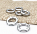 6602-2 Элемент "Кольцо" акрил, 16мм, серебро