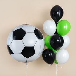 Сфера 3Д "Футбольный мяч" 127 см