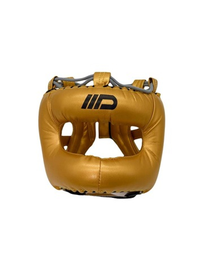 Шлем для бокса с бамперной защитой Dracula, золотой