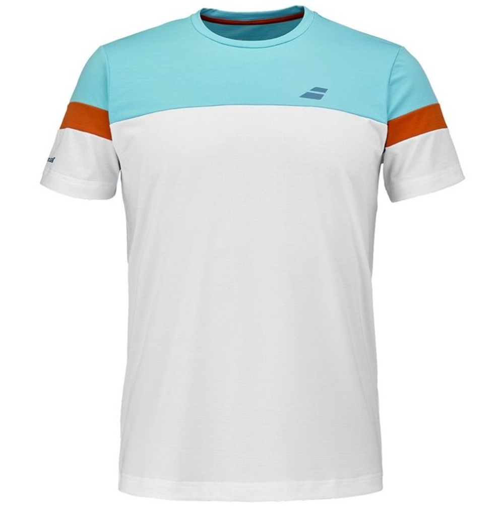 Babolat Padel Crew Neck - white/white