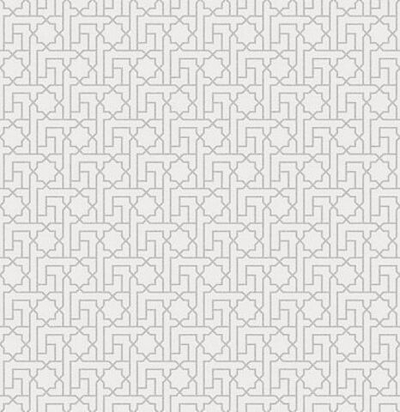 Мелкораппортная восточная решетка в монохромном исполнении