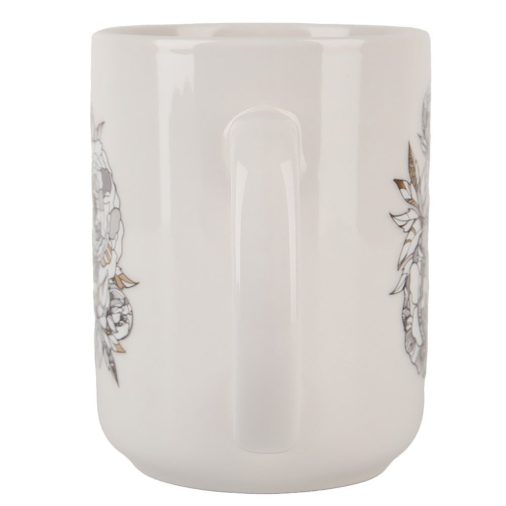 Кружка "Floristry" v=380мл (фарфор) (картонная цветная лента)