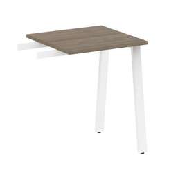 Metal System Приставной элемент на А-образном м/к БА.ПР-1 Вяз Благородный/Металл Белый 600*600*750