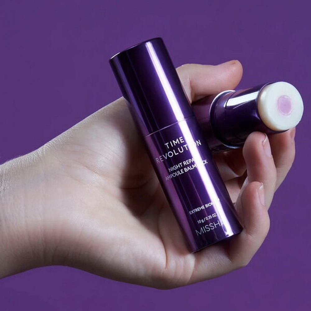 Ночной омолаживающий бальзам-стик для лица Missha Time Revolution Night Repair Ampoule Balm Stick, 10г