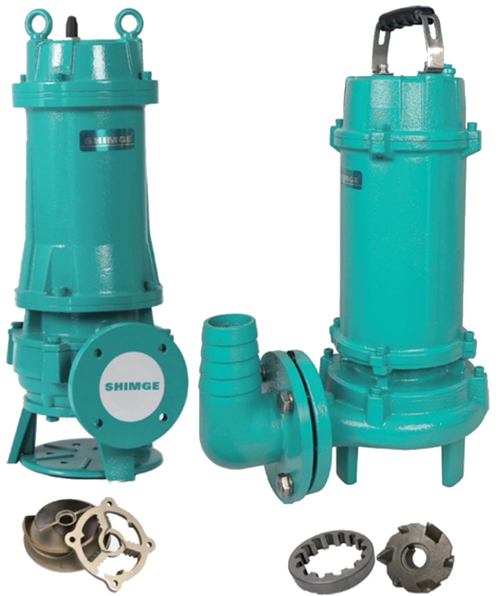 Погружной дренажный насос серии WQ-QG, Shimge