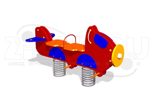 Качалка на пружине «Аэроплан»