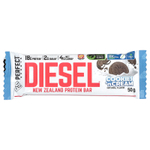 PERFECT Sports, Diesel, протеиновый батончик из Новой Зеландии, печенье с кремом, 12 батончиков, по 50 г