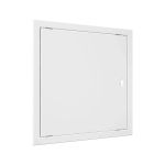 ЛЮК-ДВЕРЦА РЕВИЗИОННАЯ 368х368 мм С ФЛАНЦЕМ И РУЧКОЙ , ABC-ПЛАСТИК "EVECS" Л3535Р (251938)