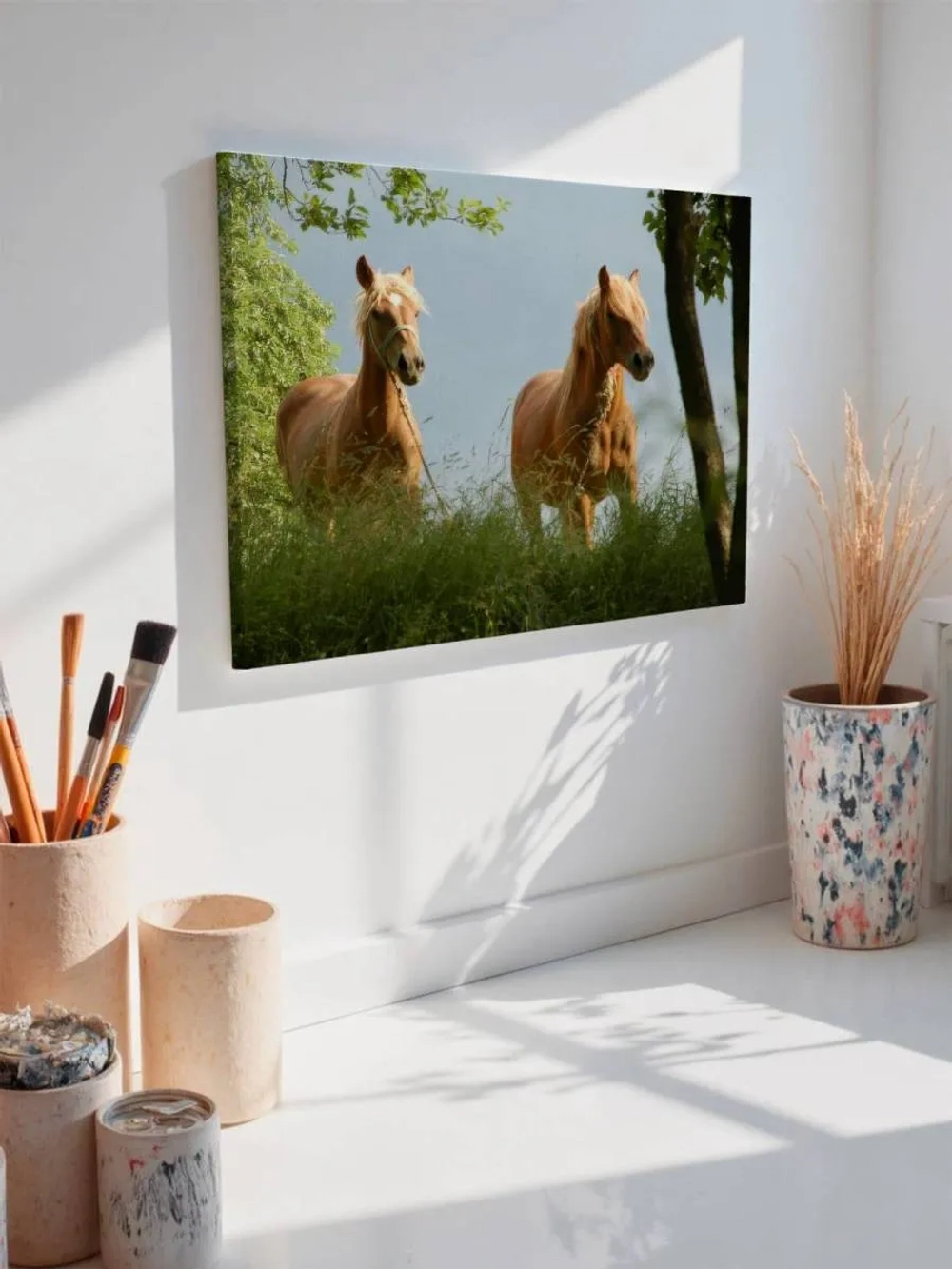 Картина на стену 40 X 50 Кони