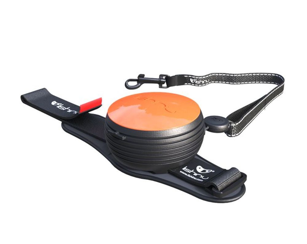 Поводок-рулетка Lishinu Light Lock NEON для маленьких собак и кошек ( до 6 кг, шнур 3 м), оранжевая Поводок-рулетка Lishinu Light Lock NEON для маленьких собак и кошек ( до 6 кг, шнур 3 м), оранжевая