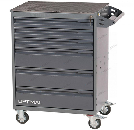 Тележка инструментальная, 6 выдвижных ящиков OPTIMAL NT216