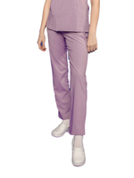 Брюки медицинские женские Pulse R122 с эластичным поясом, коралловый, 50