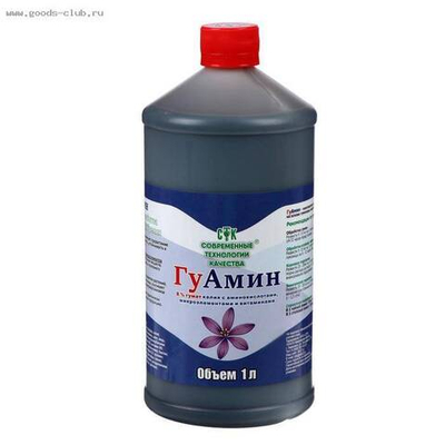 Комплексное гуминовое удобрение ГуАмин 1 л
