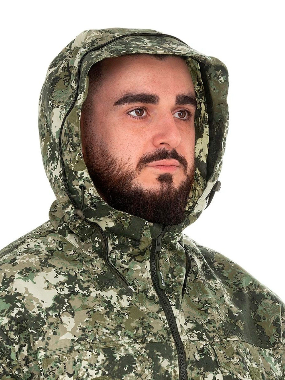 Костюм летний антимоскитный Helios Тайган, цвет серый пиксель, размер 52-54/170-176 (T-KS-T-GP5072-2XL-1)