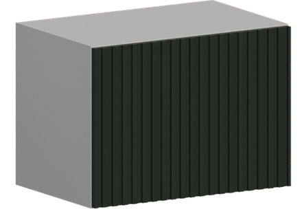 Кухня Модуль ШВГ 500 Графит / Насыщенно-зеленый