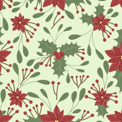 Новогодний бесшовный паттерн pattern happy new year merry Christmas