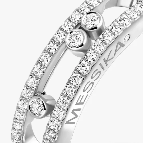 Кольцо Messika Baby Move pave ring