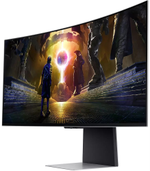 Монитор 34&#34; Samsung LS34DG852SIXCI серебристый