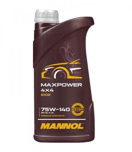Масло трансмиссионное MANNOL MAXPOWER 75W-140 GL-5 1л
