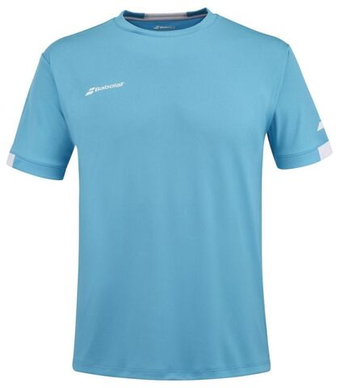 Мужская теннисная футболка Babolat Play Crew Neck Tee Men - голубой синий