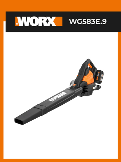 Аккумуляторный пылесос / воздуходувка бесщеточный WORX WG583E.9