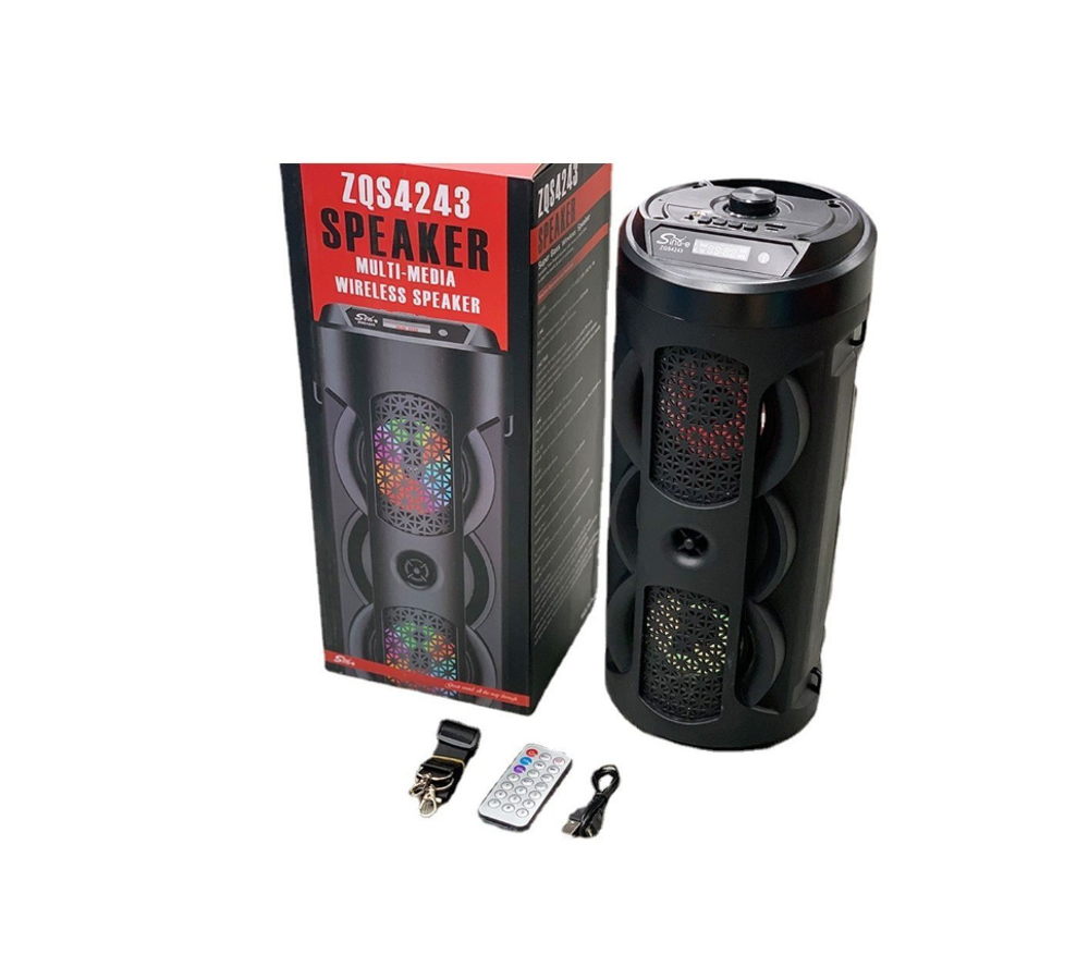 Колонка BT Speaker ZQS-4243 (16W/FM/USB//BT) Караоке
