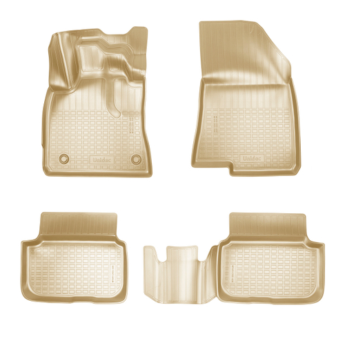Ковры в салон Norplast/Unidec для Dacia Logan III (2020-), Бежевый, арт.NPA11-C155-400-B