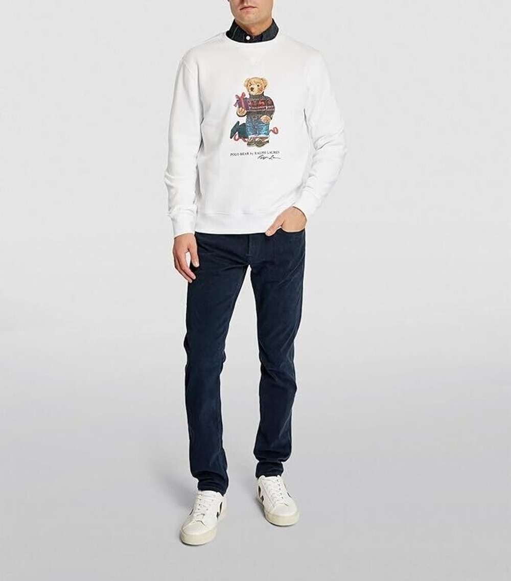 Свитшот Ralph Lauren Polo Bear, бел