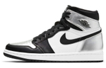 Кроссовки Jordan Air Jordan 1 High Og Retro "Silver Toe" (Женская размерная сетка)