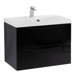 Тумба подвесная с раковиной BelBagno MARINO-700-2C-SO-NL-P