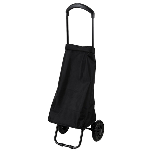 Хозяйственная сумка на колесиках IKEA RADARBULLE (РАДАРБУЛЛЕ), Черный, 33x24x68 см / 38 л