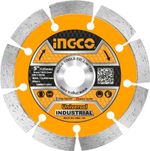 Диск алмазный сегментный 125х10х2,2х22мм INGCO DMD011251 INDUSTRIAL