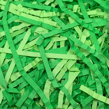 Бумажный наполнитель (Микс: салатово-зелёный) 50гр