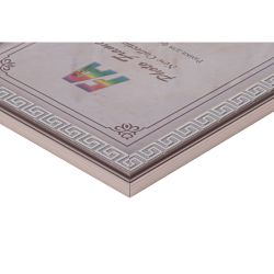 FA Пластик меандр серебро 10х15 | FA фототовары