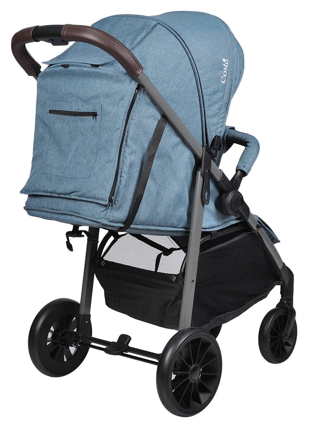 Коляска детская прогулочная COSTA Jenny + Malachite/Малахитовая Артикул: JE-09