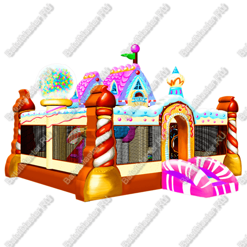Надувной батут "Сладкий дворец"