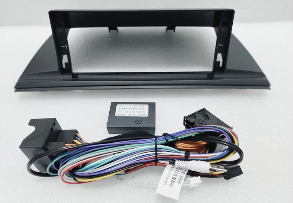 Магнитола для BMW X3 E83 2003-2010 - Kuberg монитор 12.3" в стиле LEXUS на Android 12, TS10, CarPlay, 4G SIM-слот