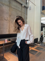 Блуза с лентой wh