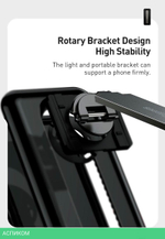 Подставка для смартфона Baseus Foldable Bracket Black (LUXZ000001)