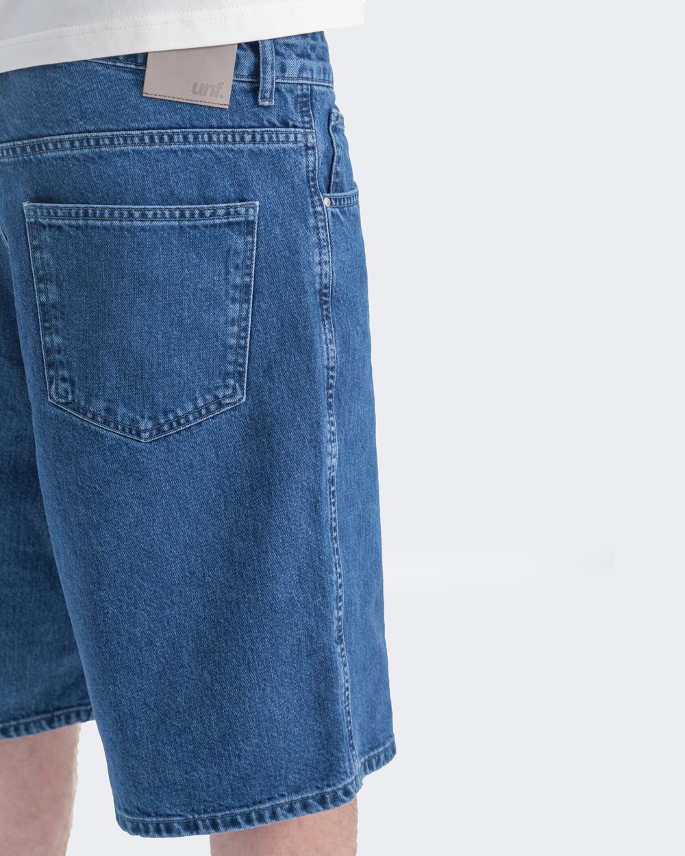 Шорты джинсовые UNIFORM Baggy, Синий
