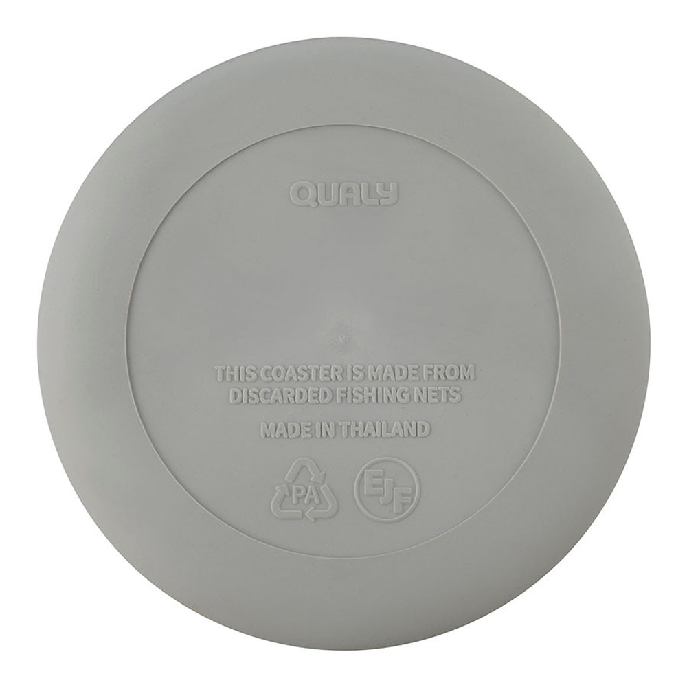 Набор подставок 2шт Qualy World Coaster серые