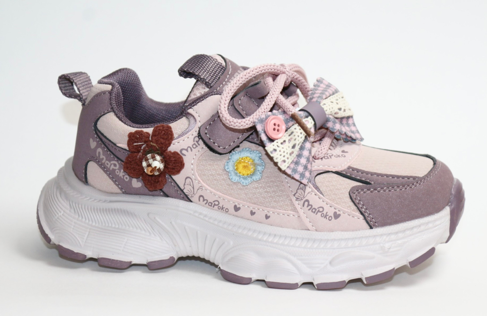 Кроссовки детские демисезонныее Пчёлка Доми арт. 8390-pink