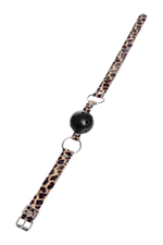 Кляп Anonymo леопардовый 4,5 см