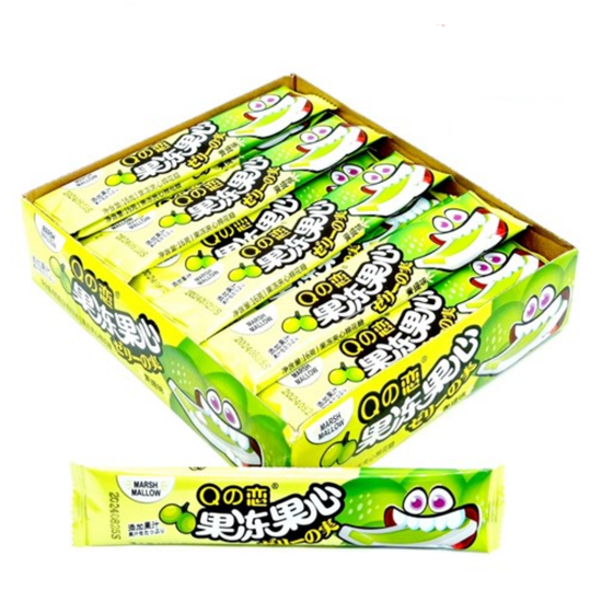 Зефир Смайлик с начинкой личи в пластинках, 16гр